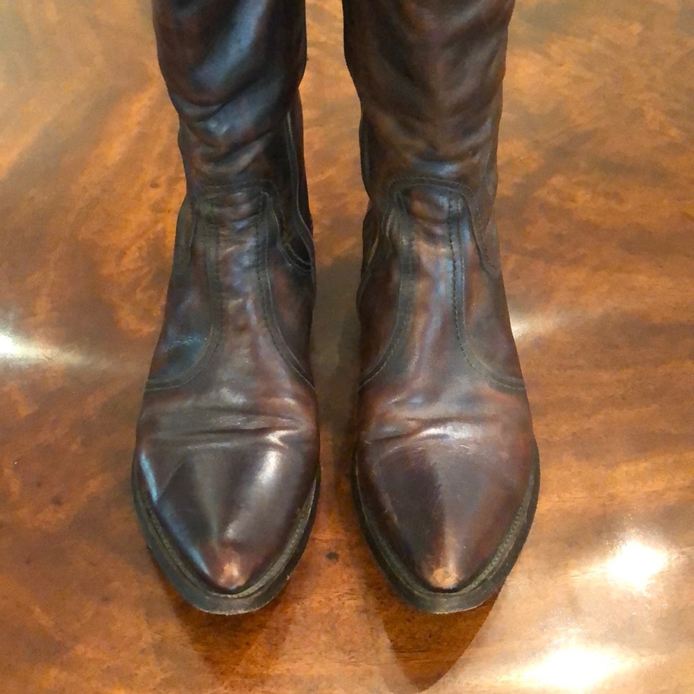 GIANNI BARBATO LEATHER BOOTS